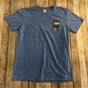 Colorado mens short sleeve mountain graphic tee shirt | size medium